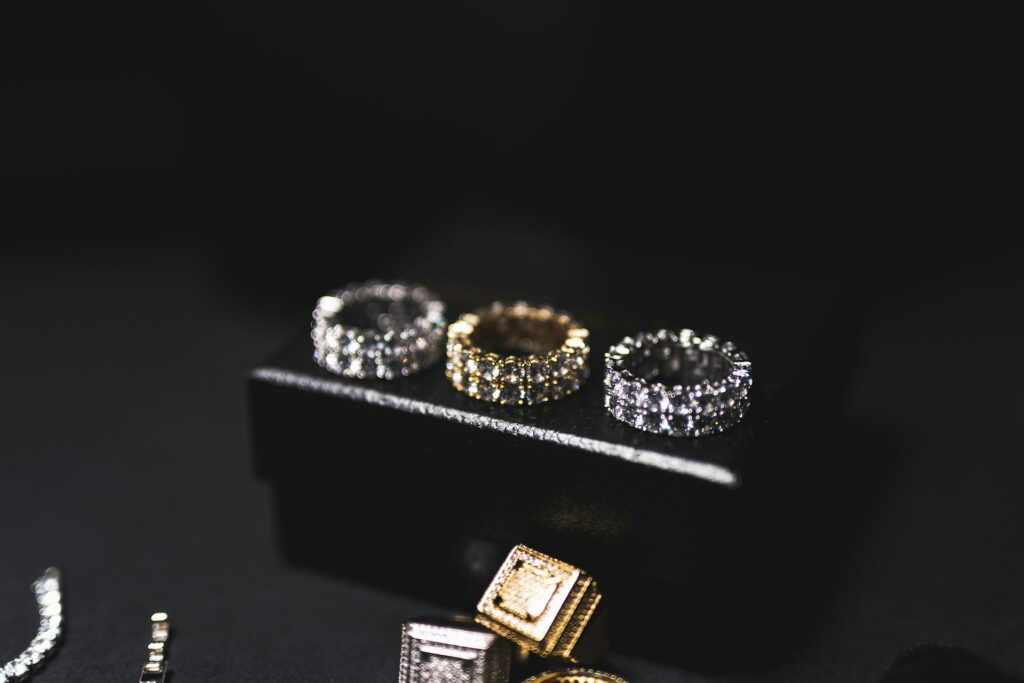 high-value jewelry and artwork being documented for luxury home insurance coverage