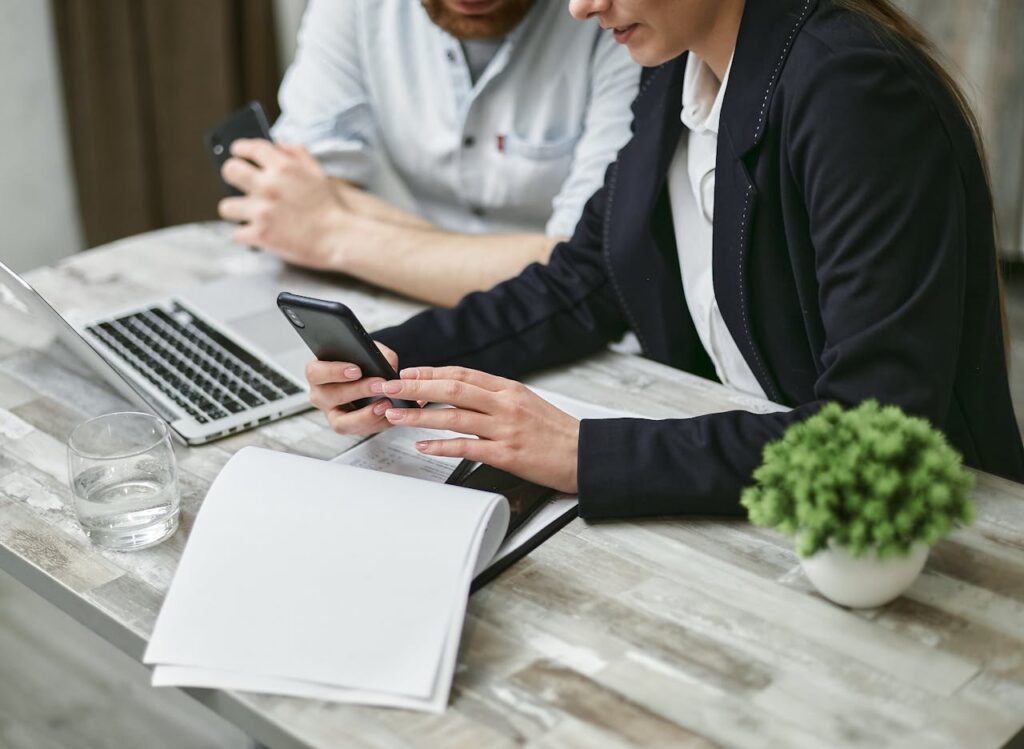 Homeowner creating digital home inventory for insurance claim preparation