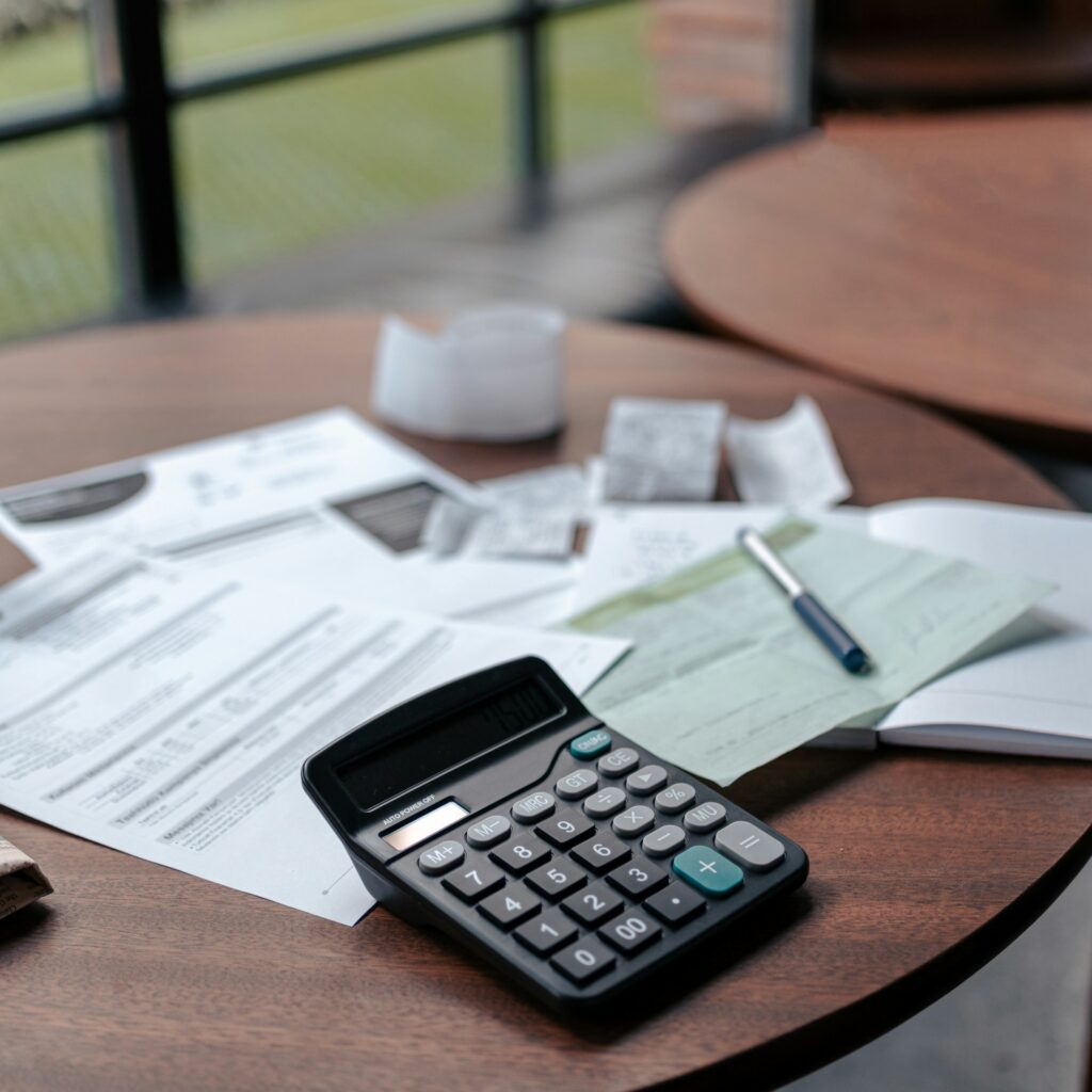 Forensic accountant analyzing financial losses for an insurance claim